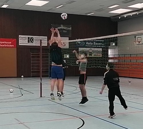 Volleyball-Prüfung LK